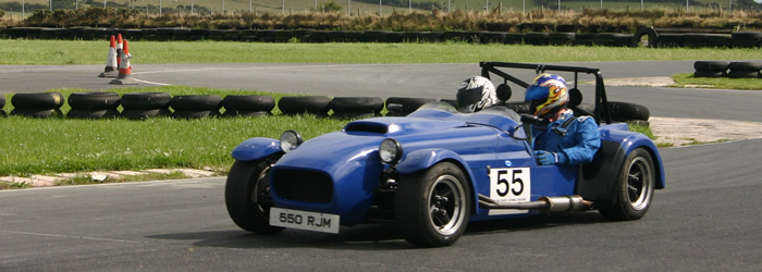 Ricky Morgan on track at Kirkistown