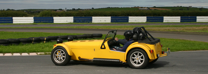 Phil Merry on track at Kirkistown